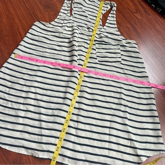 100% silk Striped Tank Size Small - Picture 2 of 5